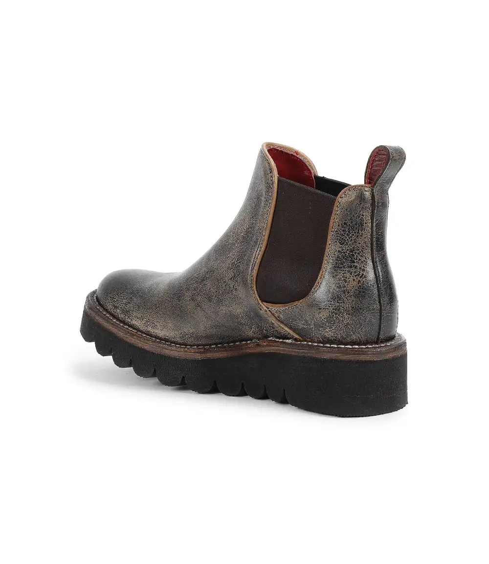 Women's Chelsea Slip-On Leather Refined Ankle Boots