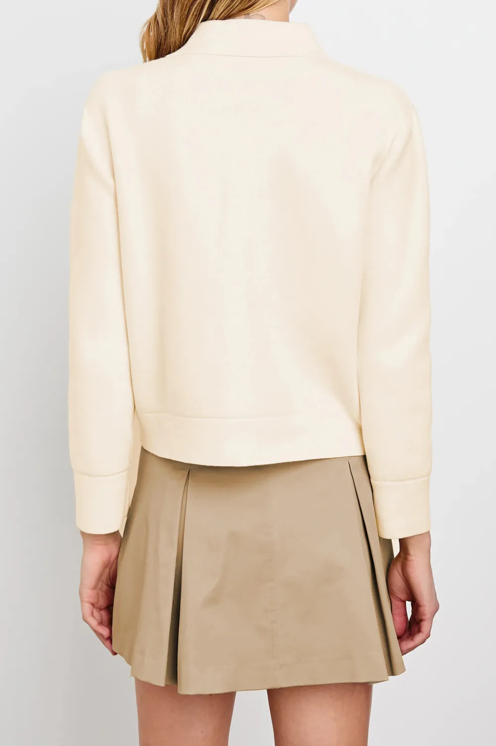 Lightweight Cotton And Linen Blended Double-Pocket Jacket