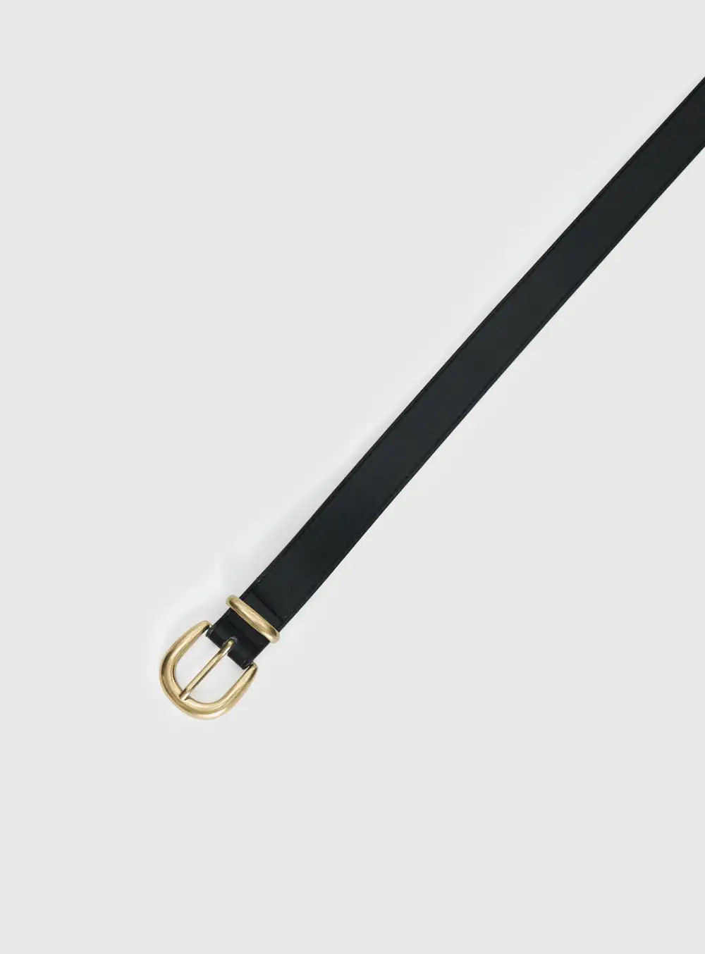 Boutique Buckle Faux Leather Belt