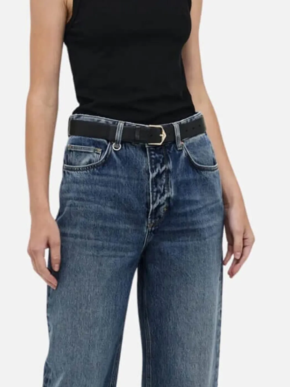 Button Up High Waist Jeans