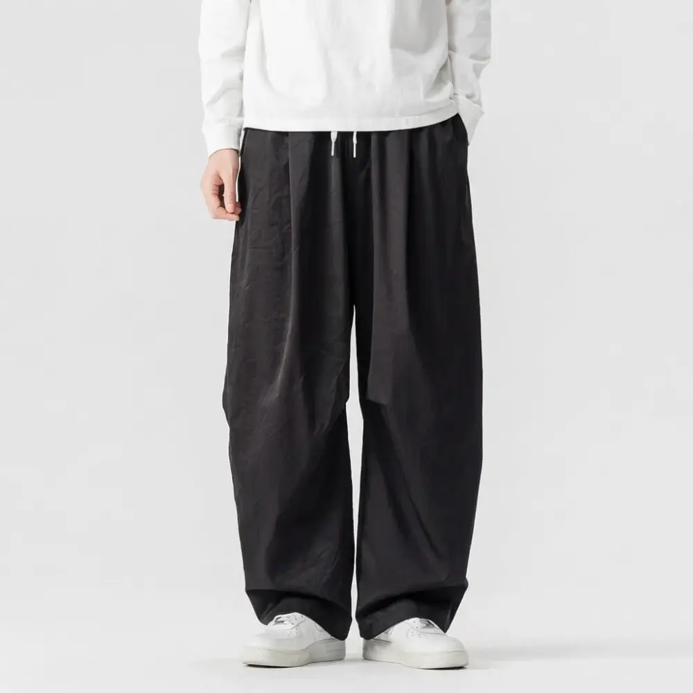 Relaxed Wide Utility Pants