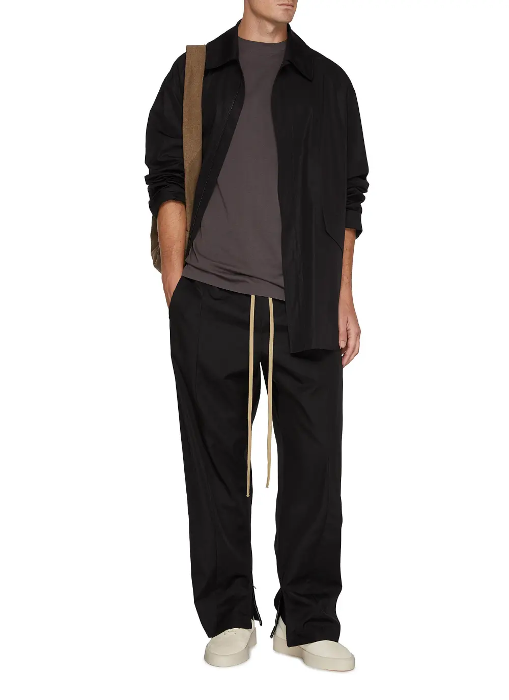 Soft Straight Comfortable Black Pants