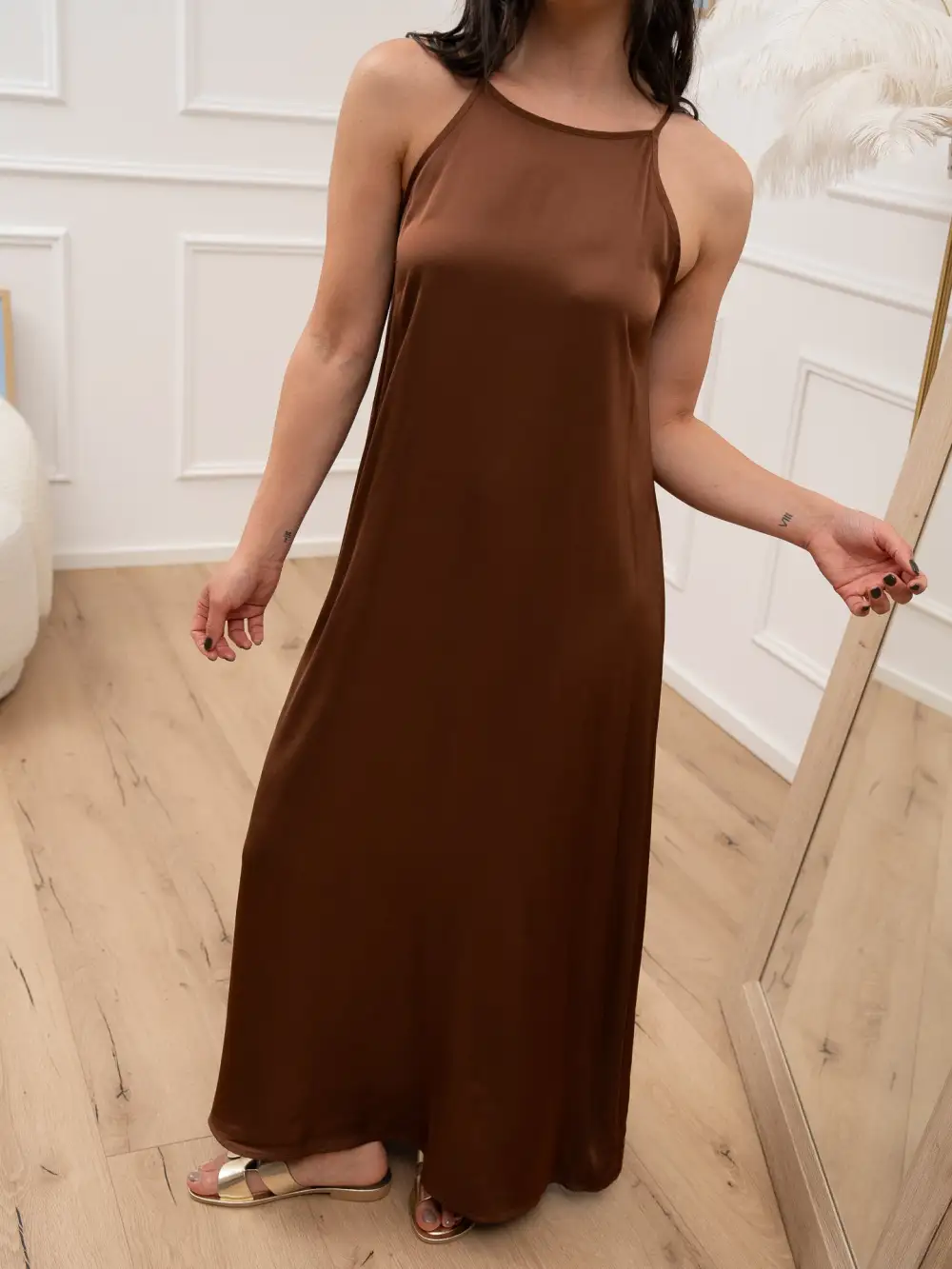 Maxi a Line Dress