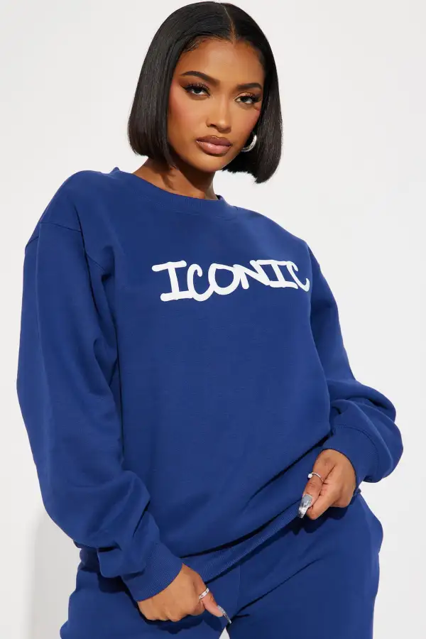 Iconic Sweatpant Set - Navy