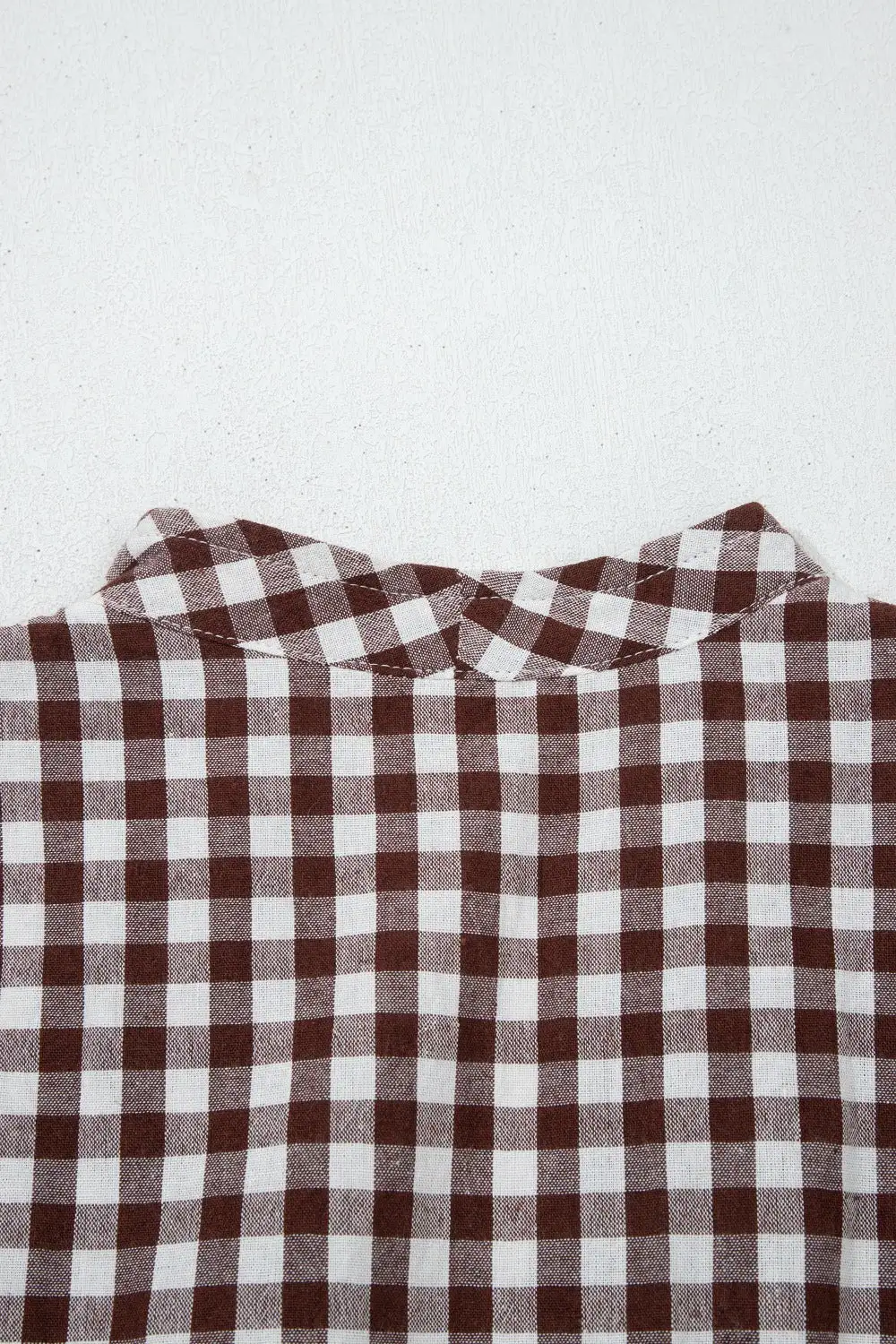 Plaid Zip Front Midi Dress