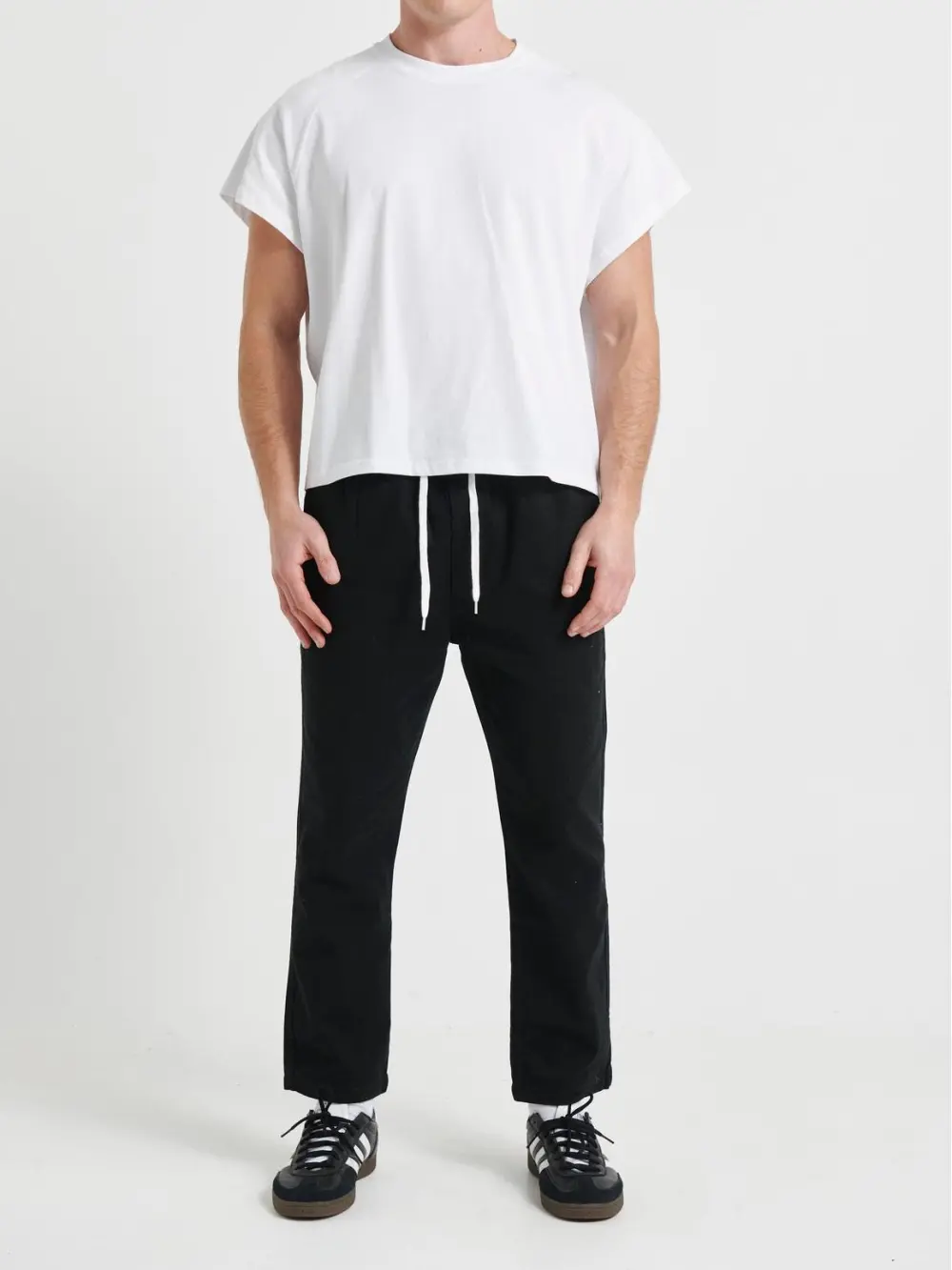 All-Match And Soft Versatile White Vest