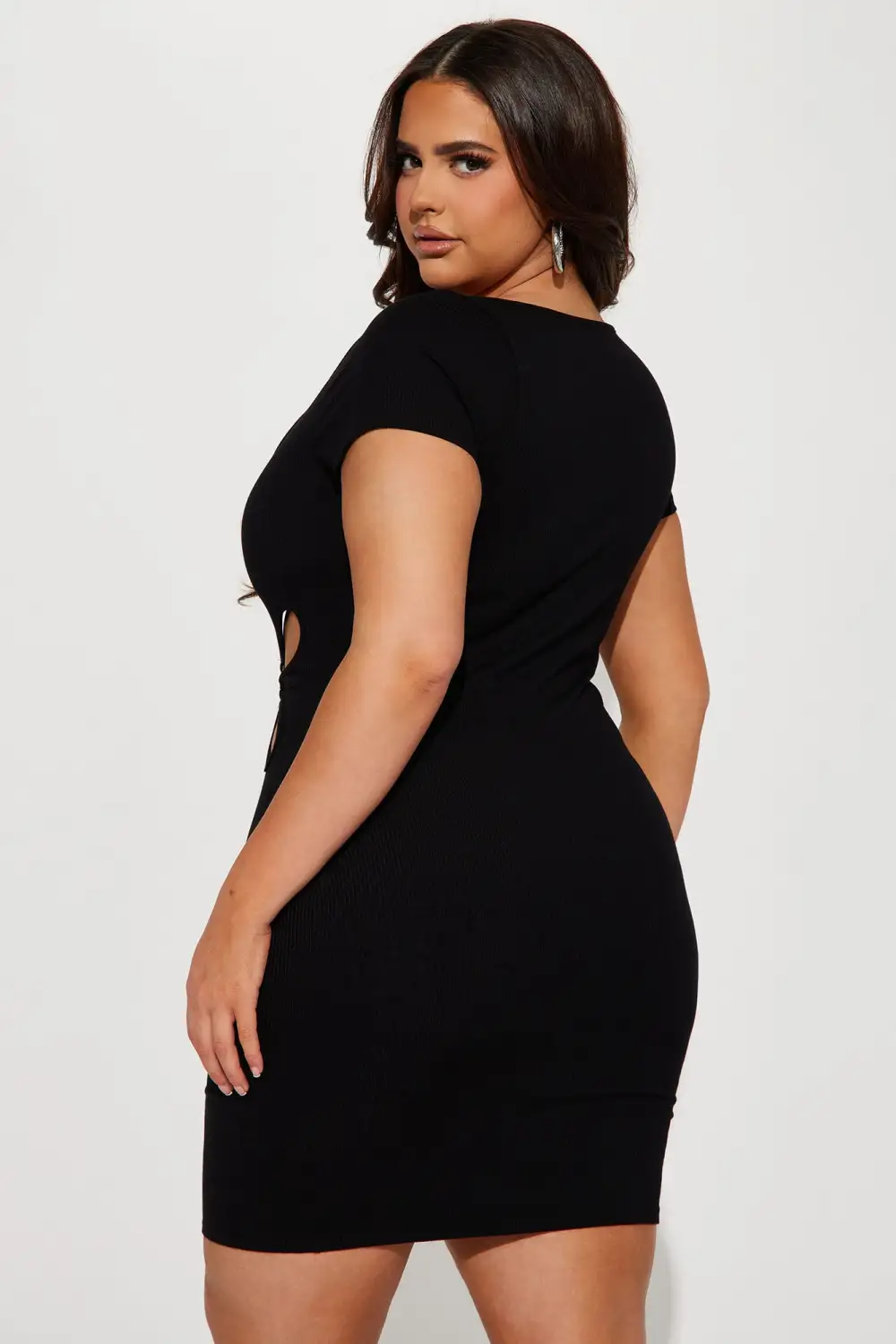 Elaine Mini Dress - Black