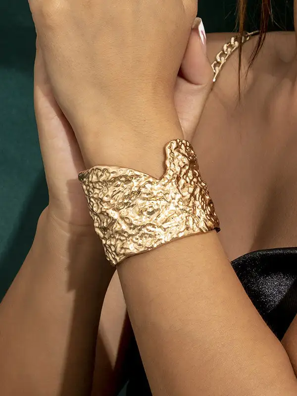 Everyday Geometric Alloy Bracelet