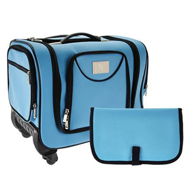 💝HSN-Last Day Buy 2 Save 35%💥Weekender Bag with Set of 2 Snap-In Toiletry Case