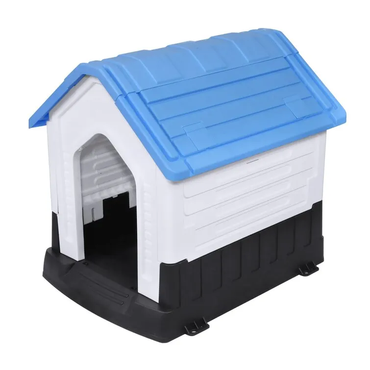 Heino Outdoor Plastic Dog House Up To 30Lb Pet Puppy