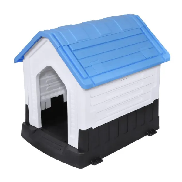 Heino Outdoor Plastic Dog House Up To 30Lb Pet Puppy