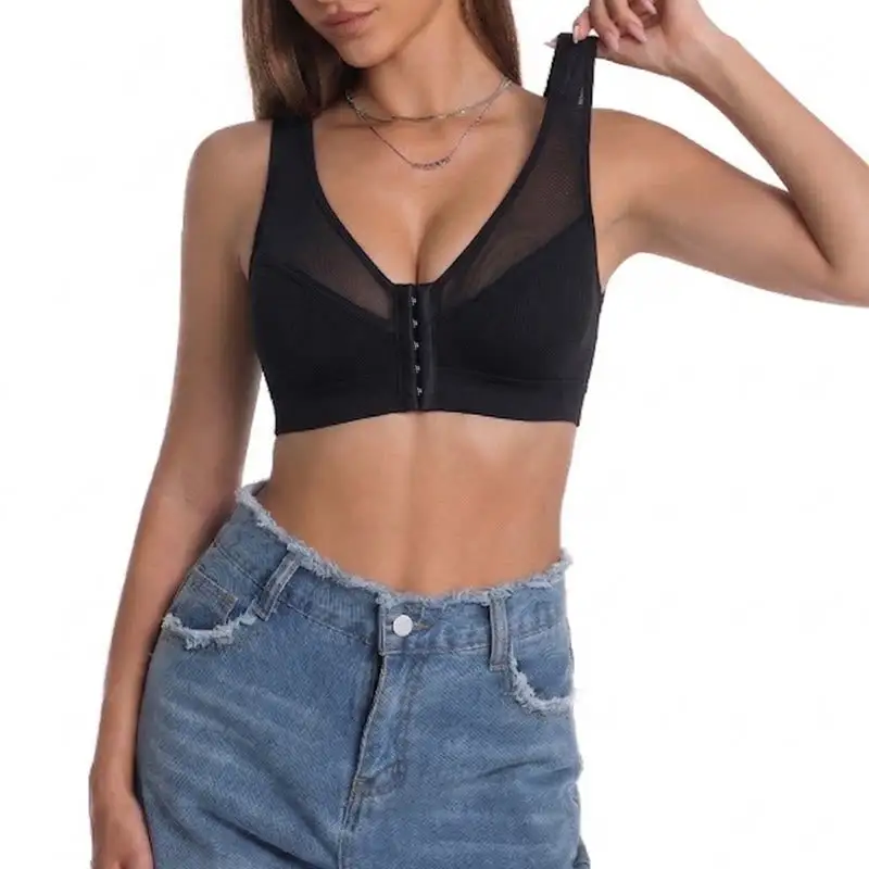 Front Closure Wireless Bra