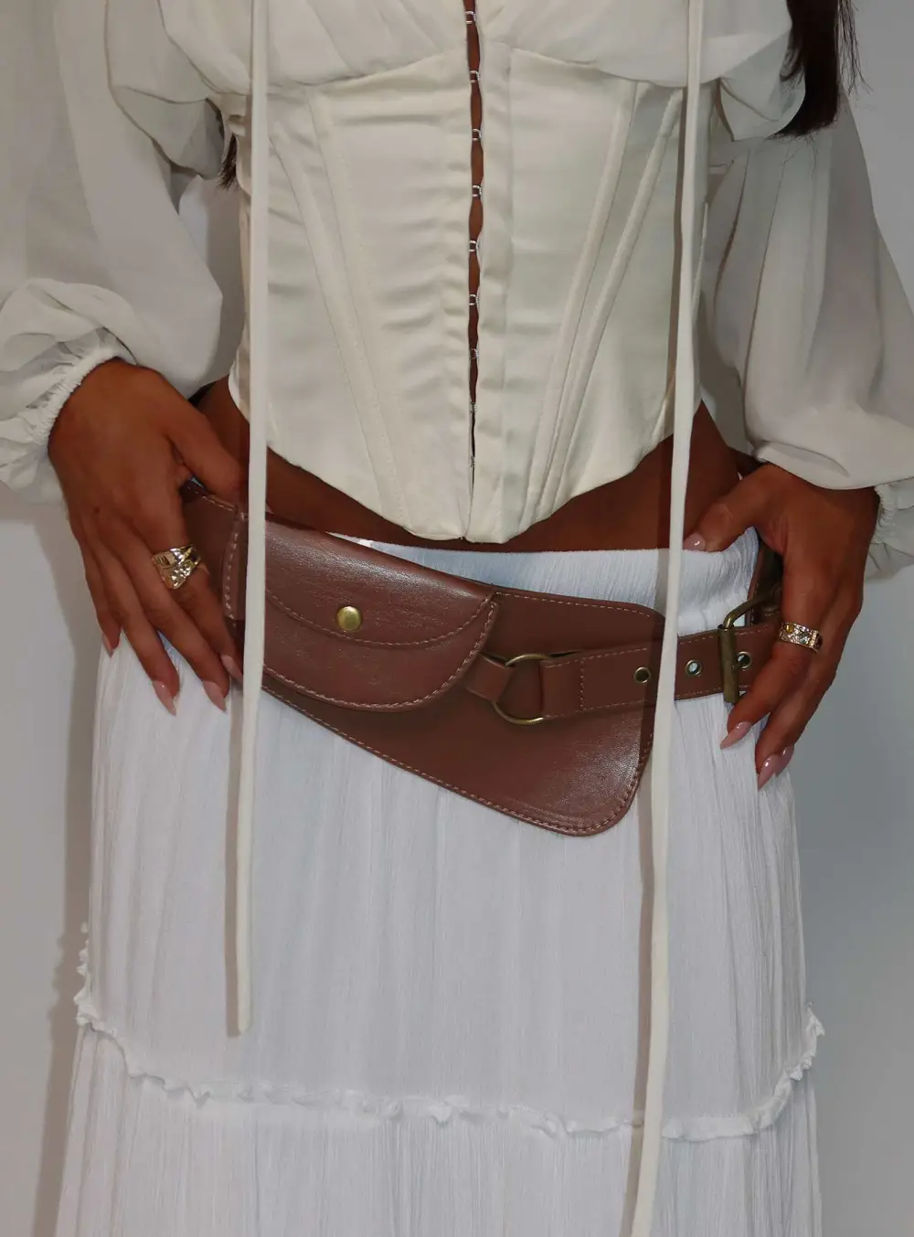 Classic Wear Studded Utility Belt
