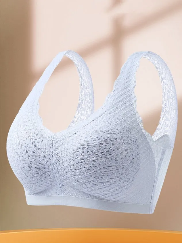 Breathable and comfortable non-marking big breasts vest style light underwear