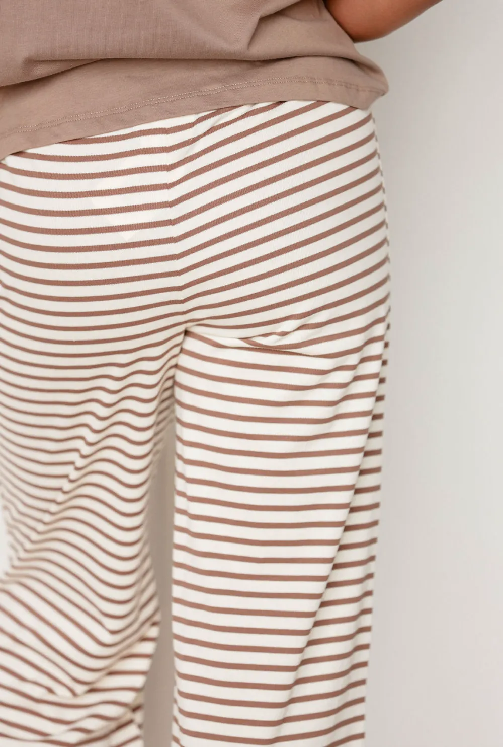 Polished Texture Pants Set