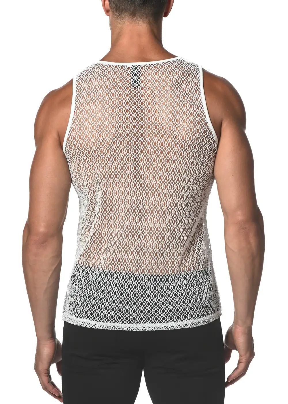 Patterned Sleeveless Tank Top