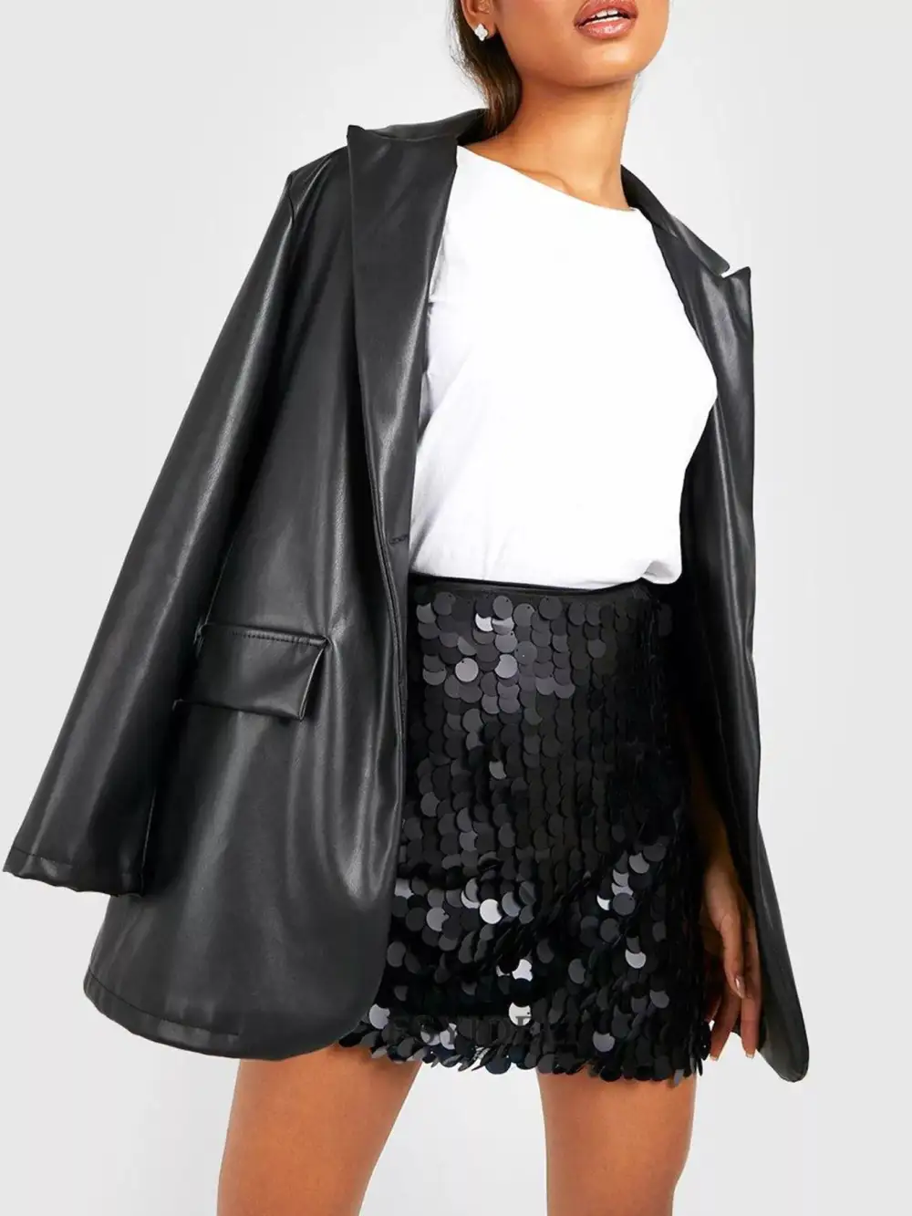 Everyday Sequin Sequin Mini Skirt
