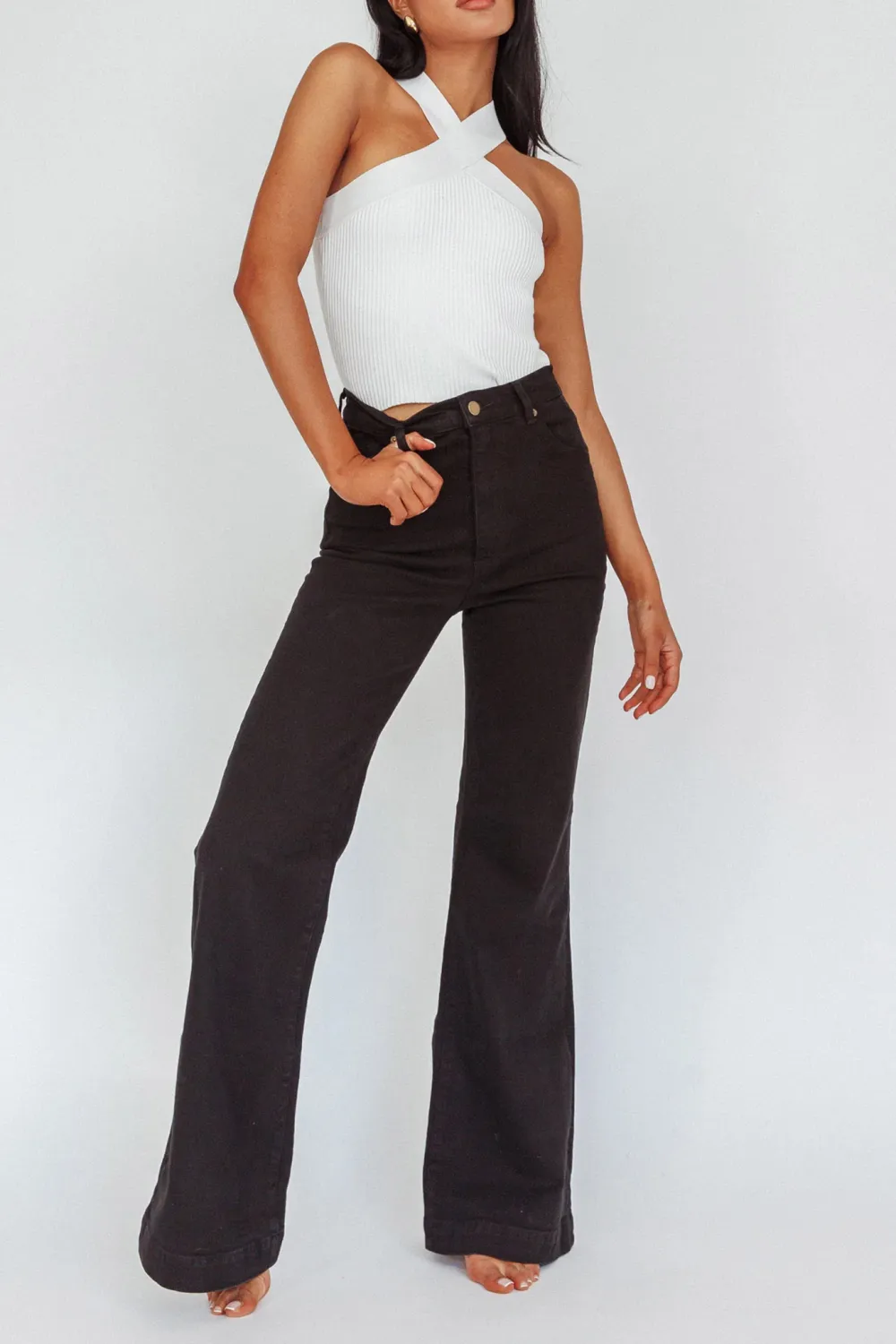 Slim Casual High Waist Jeans