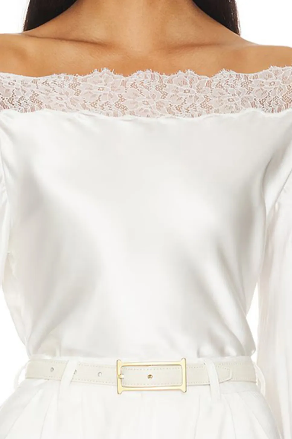 White Lace Top