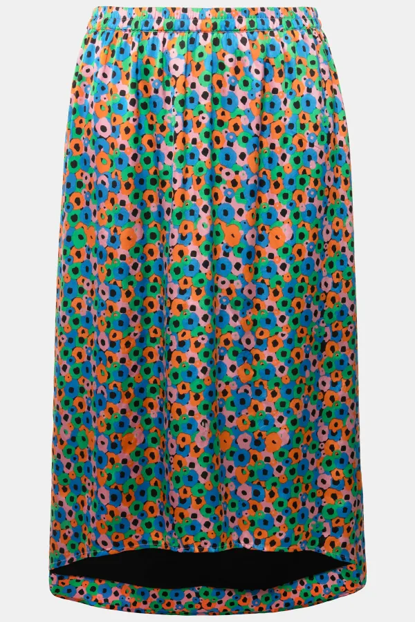 Elastic Waistband Skirt