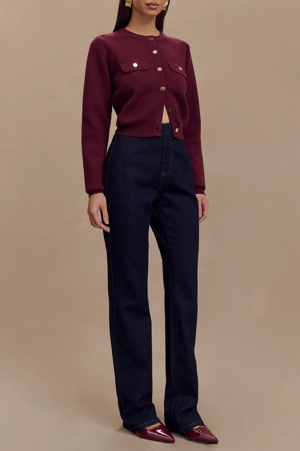 Daily Knit Cotton Cardigan