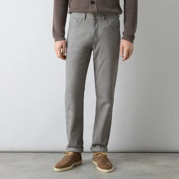 Textured Everyday Pants
