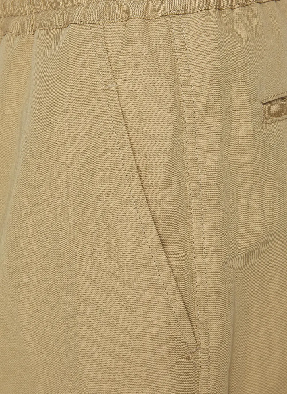 Casual Daily Soft Loose Comfortable Beige Pants