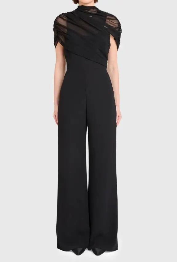 Wide Leg Sleeveless Easy Fit Jumpsuit