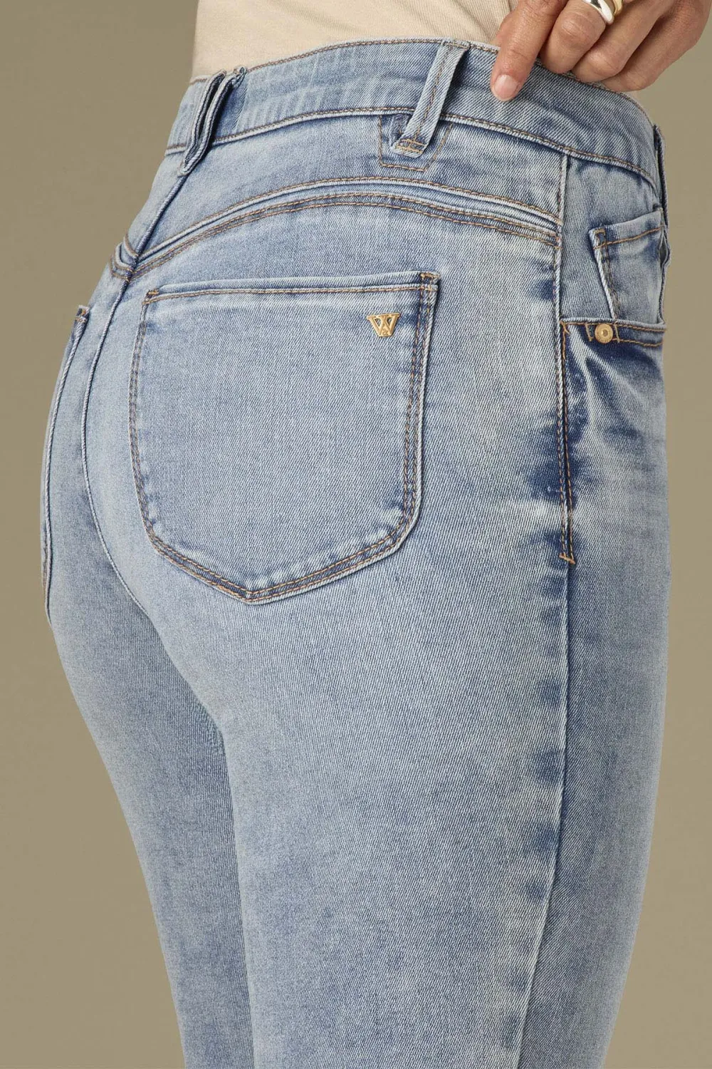 Plus Size High Rise Bootcut Jeans