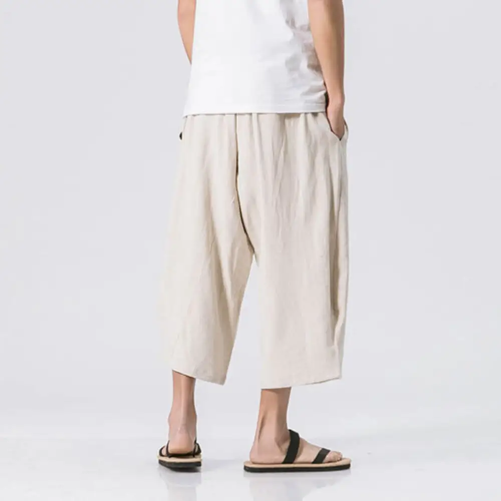 Lightweight Cropped Utility Pants