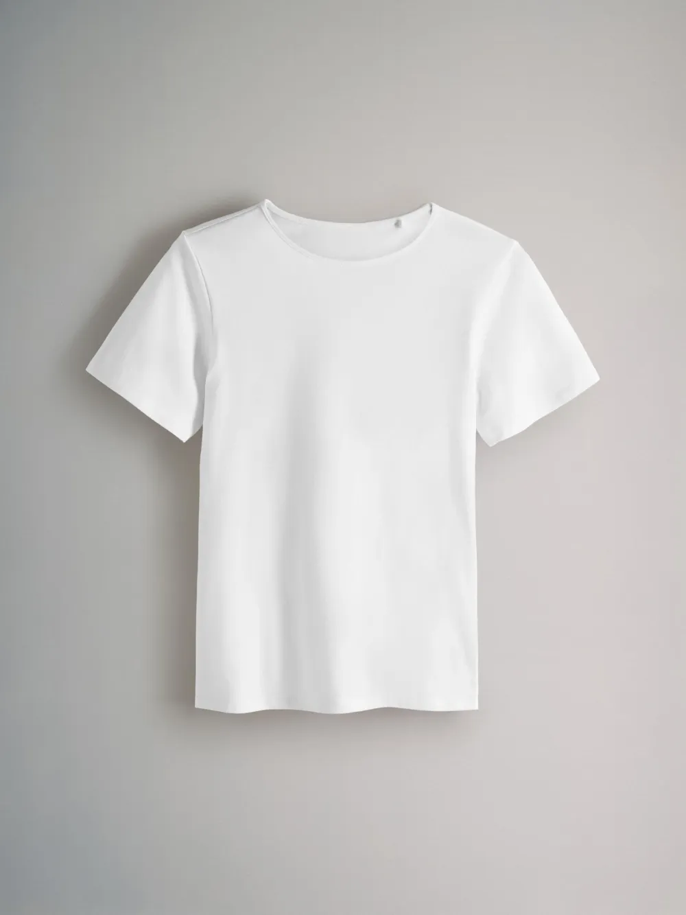 5-Piece Fitted Round Neck T-Shirt Set