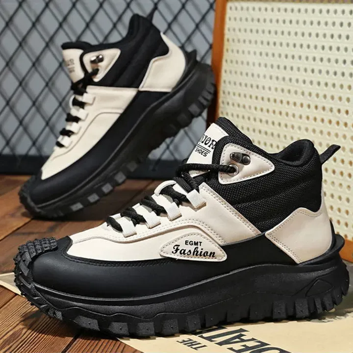 (⏰Limited Time Sale 70% OFF) 💥Men’s Work Hiking Boots – Waterproof, Non-Slip, Puncture and Smash Resistant, Wide Toe, Arch Support – Ideal for Daily Wear and Outdoor Adventures