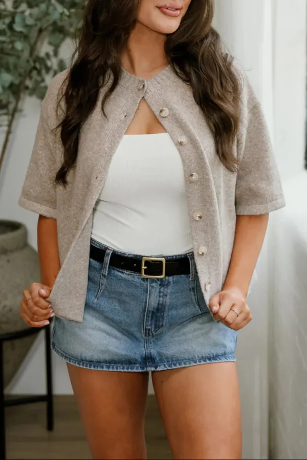 Button Up Casual Cardigan
