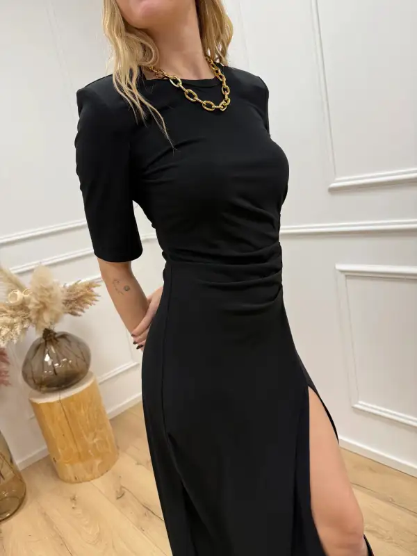 Midi Ruched Dress