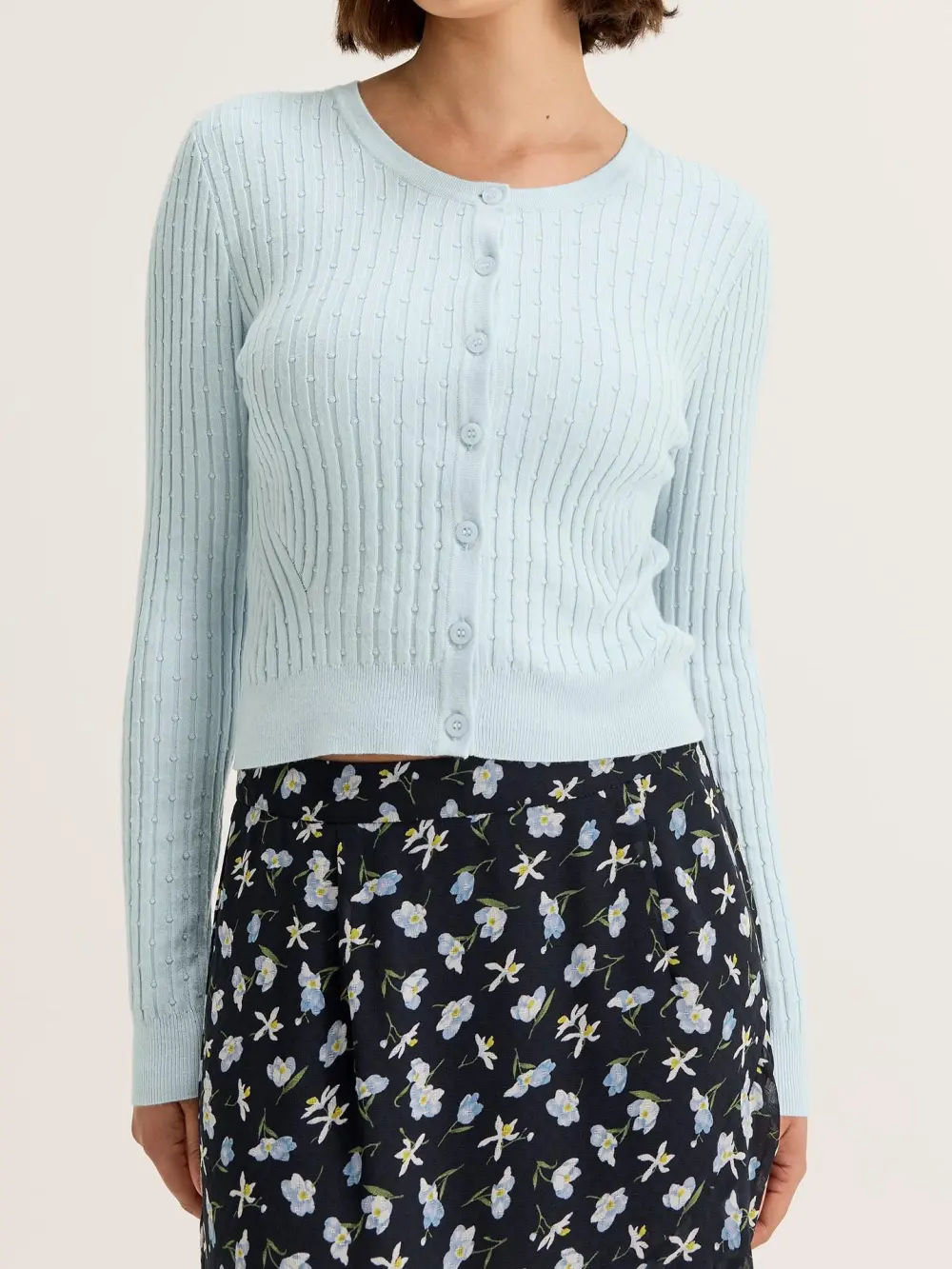 Elle Ecovero Yarn Cardigan
