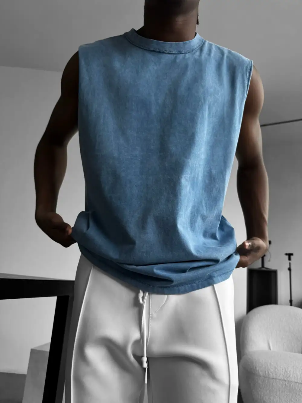Laidback Relaxed Washed Tank Top