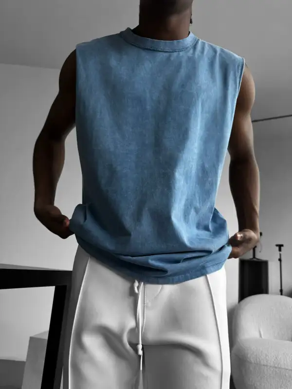 Laidback Relaxed Washed Tank Top