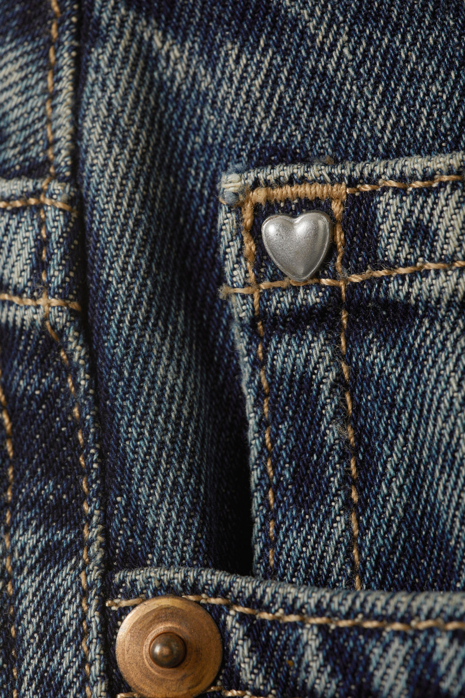Low Rise Wide Leg Jeans