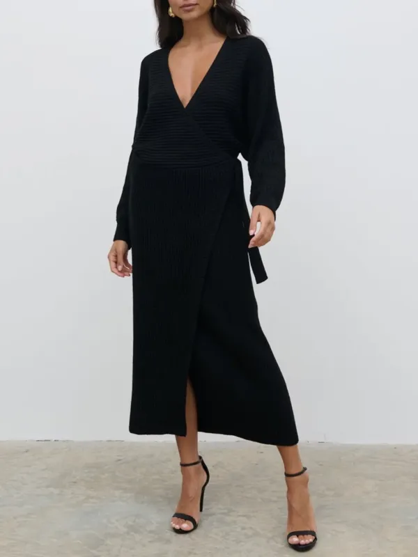 Cosy Wrap Dress