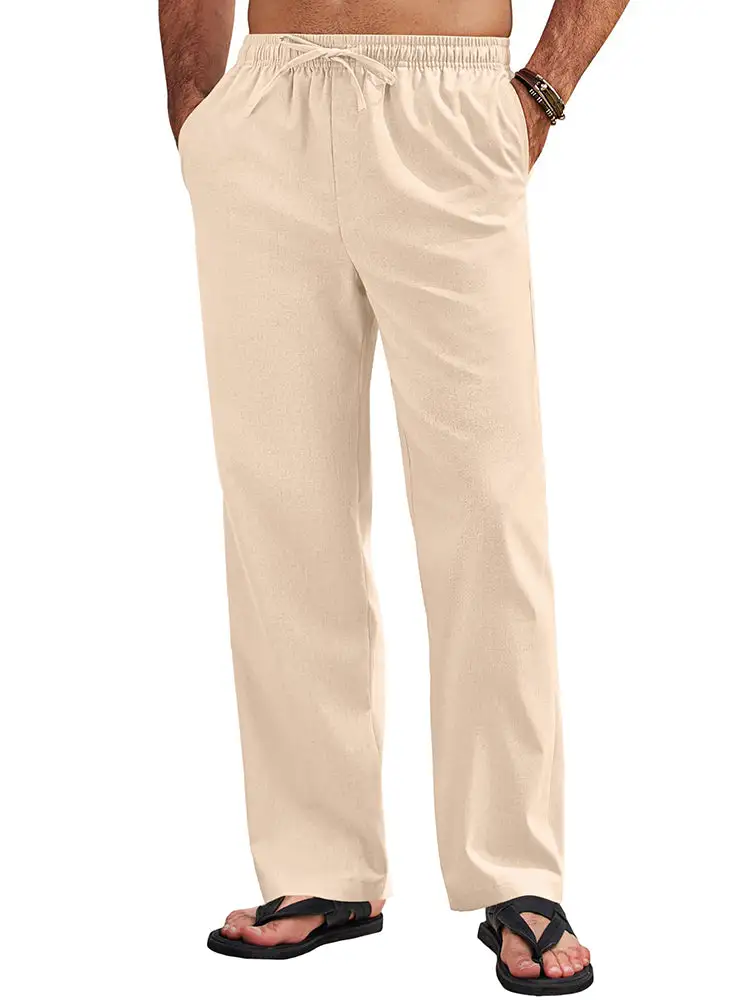 Heritage Linen Blend Trousers