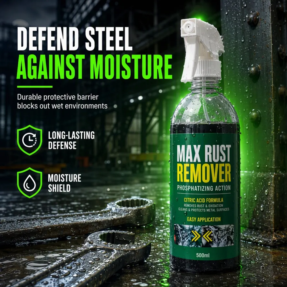 3 in 1 Rust Remover and Phosphating Agent for Metal Parts