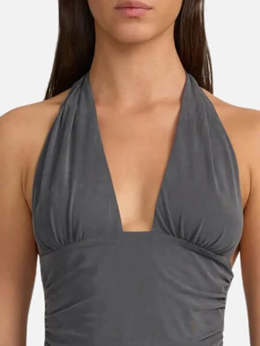 Plain Halter Neck Top