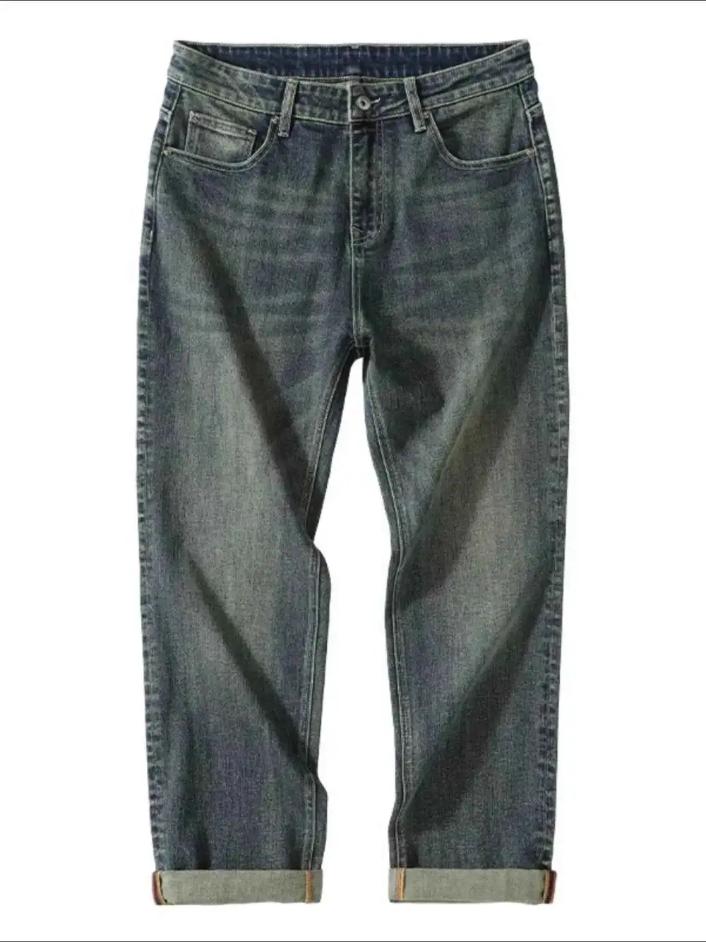Classic Washed Wide Leg Jeans