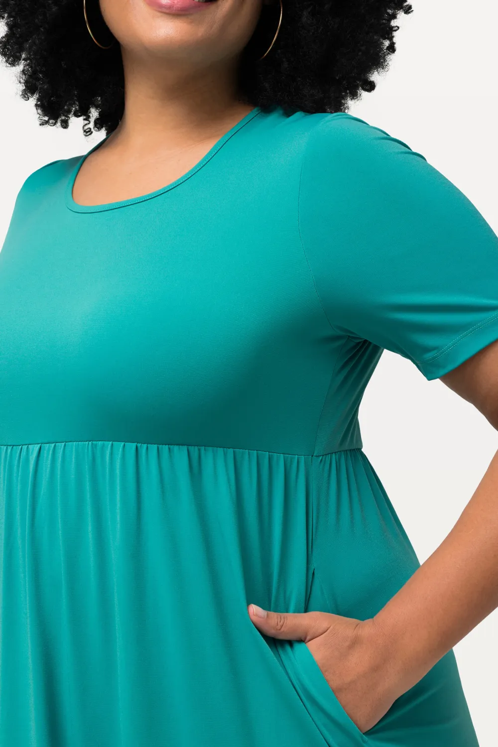 Waist Pleated Dress