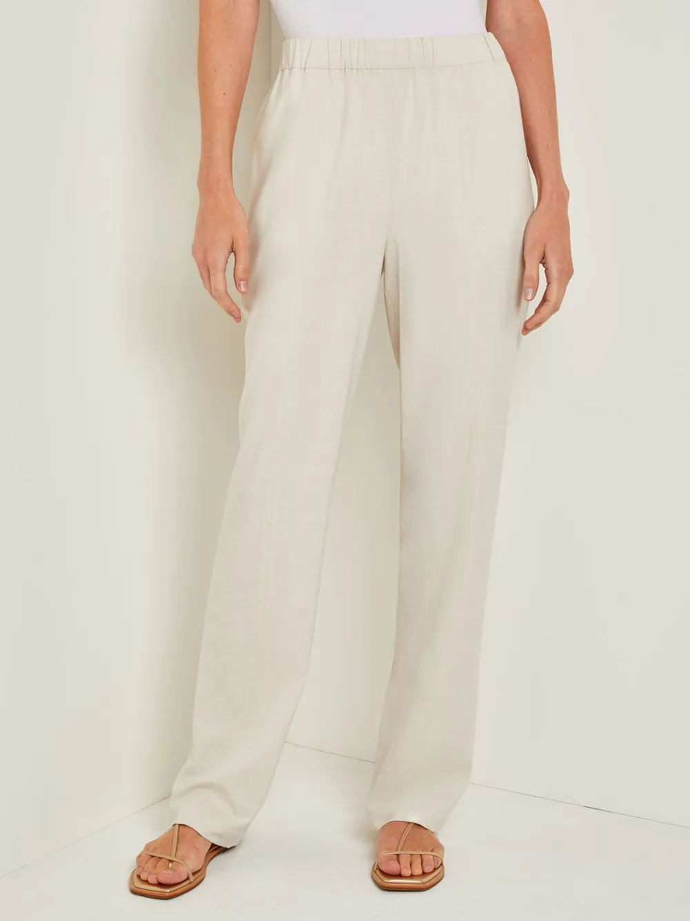 Elastic Waistband Soft Pants