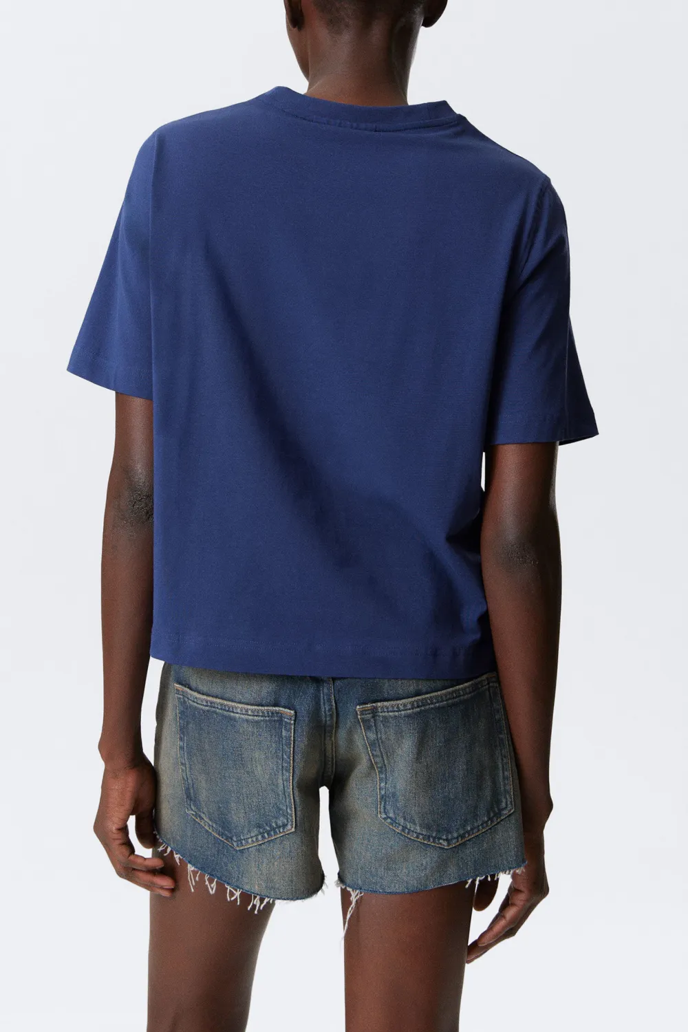 Crew Neck Cotton T-Shirt