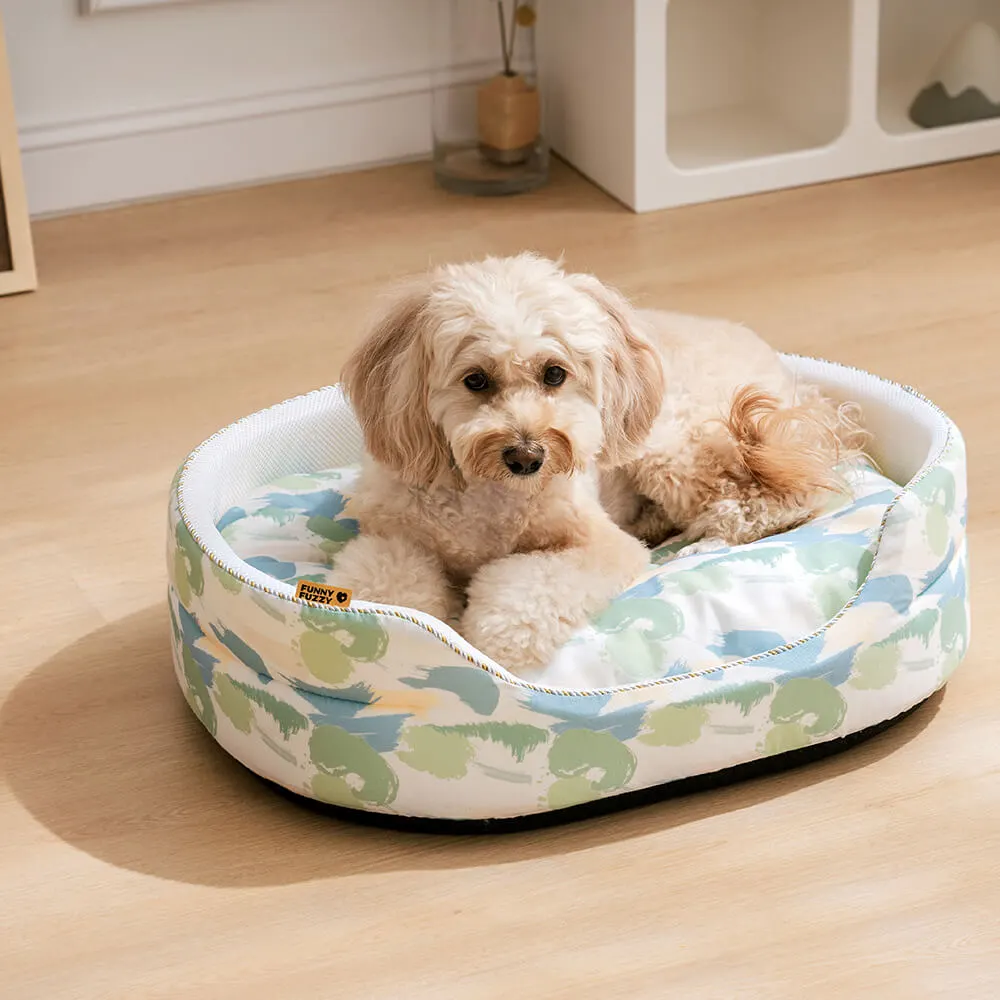 Oval Breathable Cooling Bed  Dog & Cat Bed