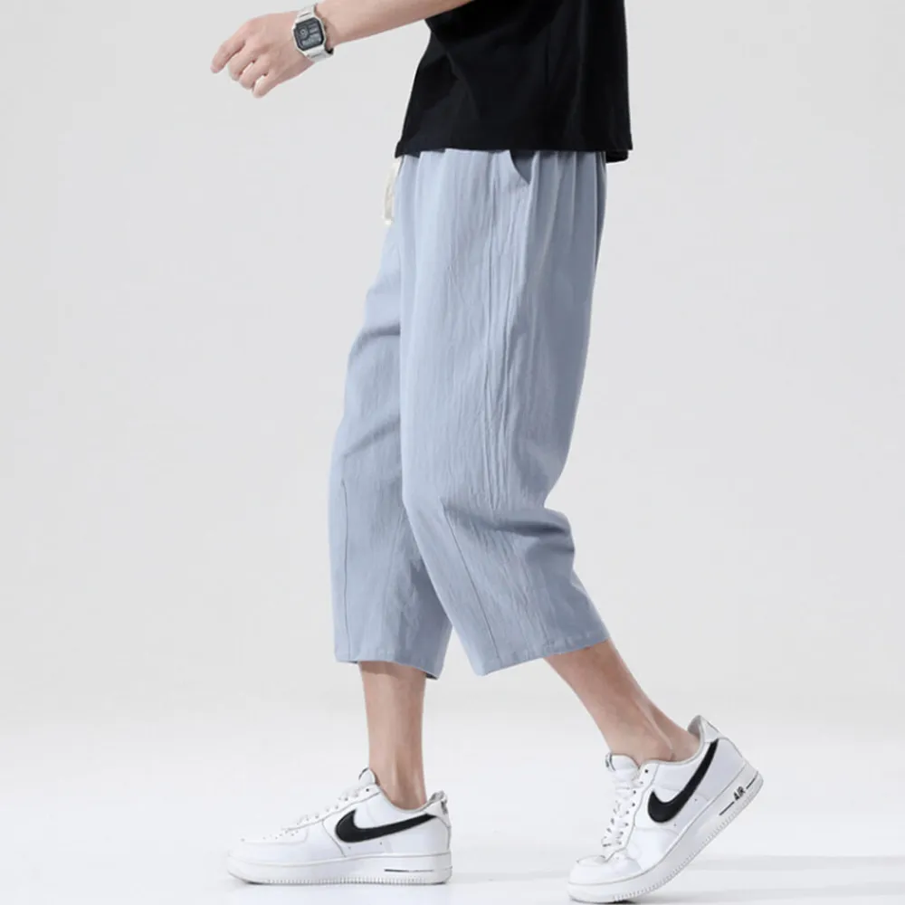 Clean Cropped Casual Pants
