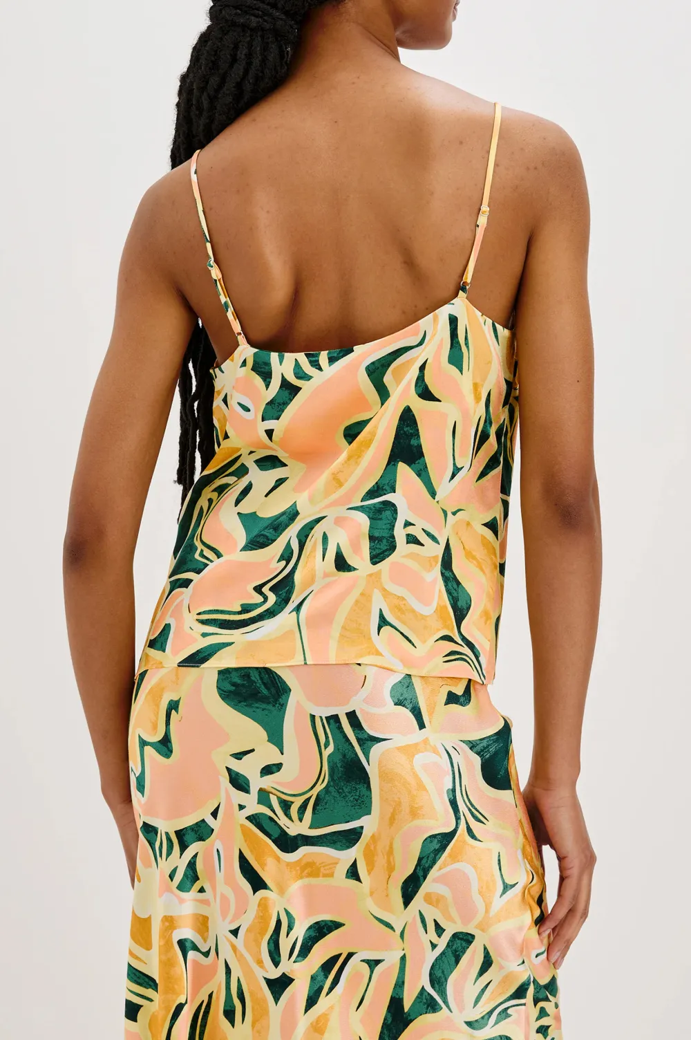 V-Neck Beachwear-Style Women's Tank Top