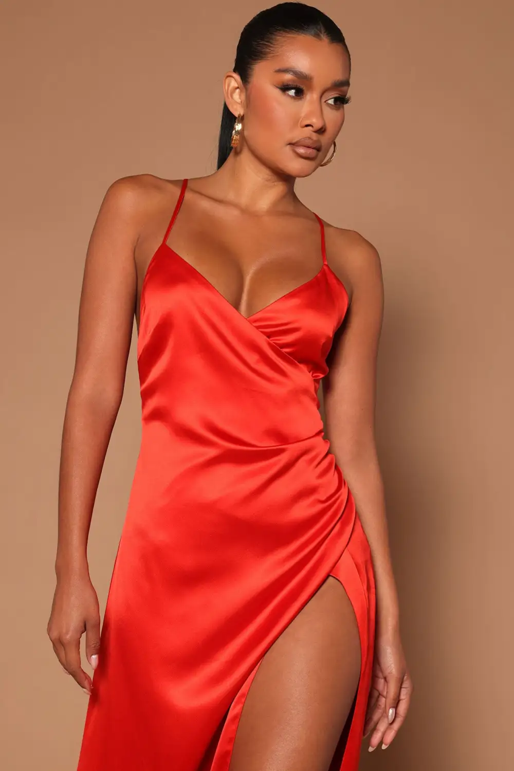 Angelina Maxi Dress - Orange